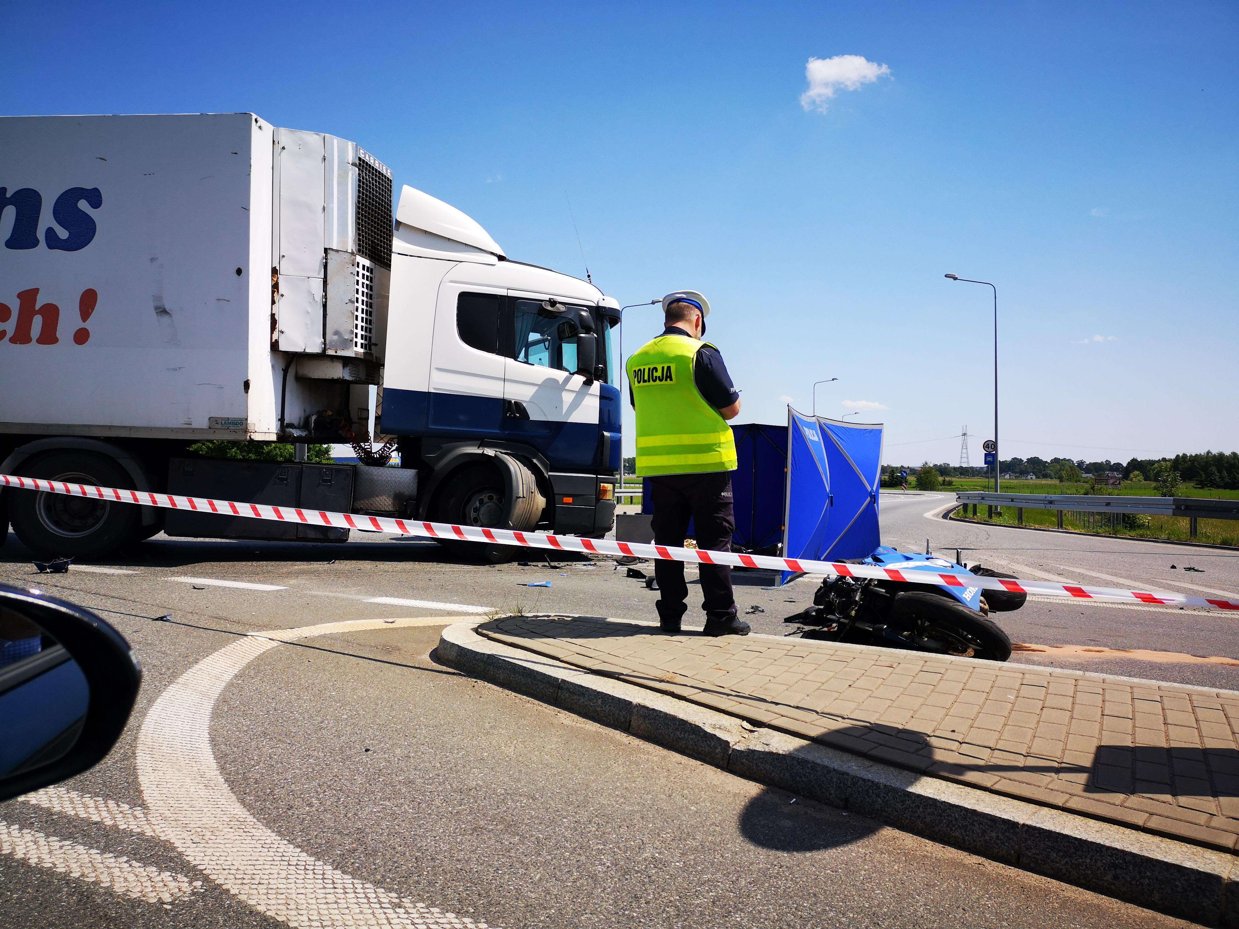 Photo of Śmierć motocyklisty