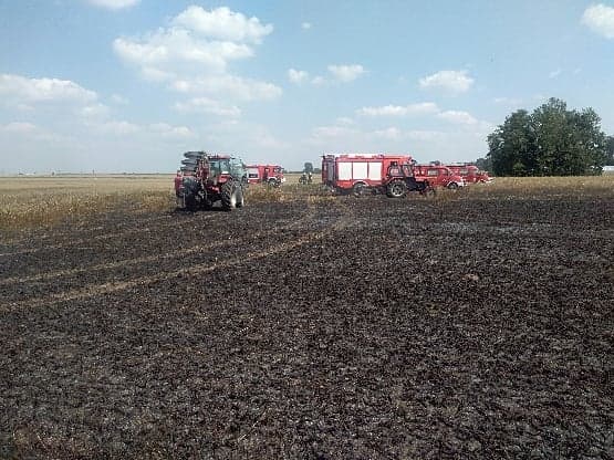 Photo of Pożar przy żniwach