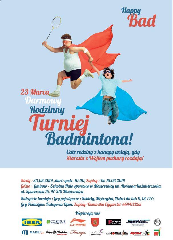 Photo of Zagraj w badmintona i wywalcz puchar