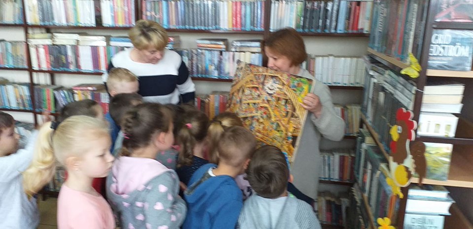 Photo of Przedszkolaki w bibliotece