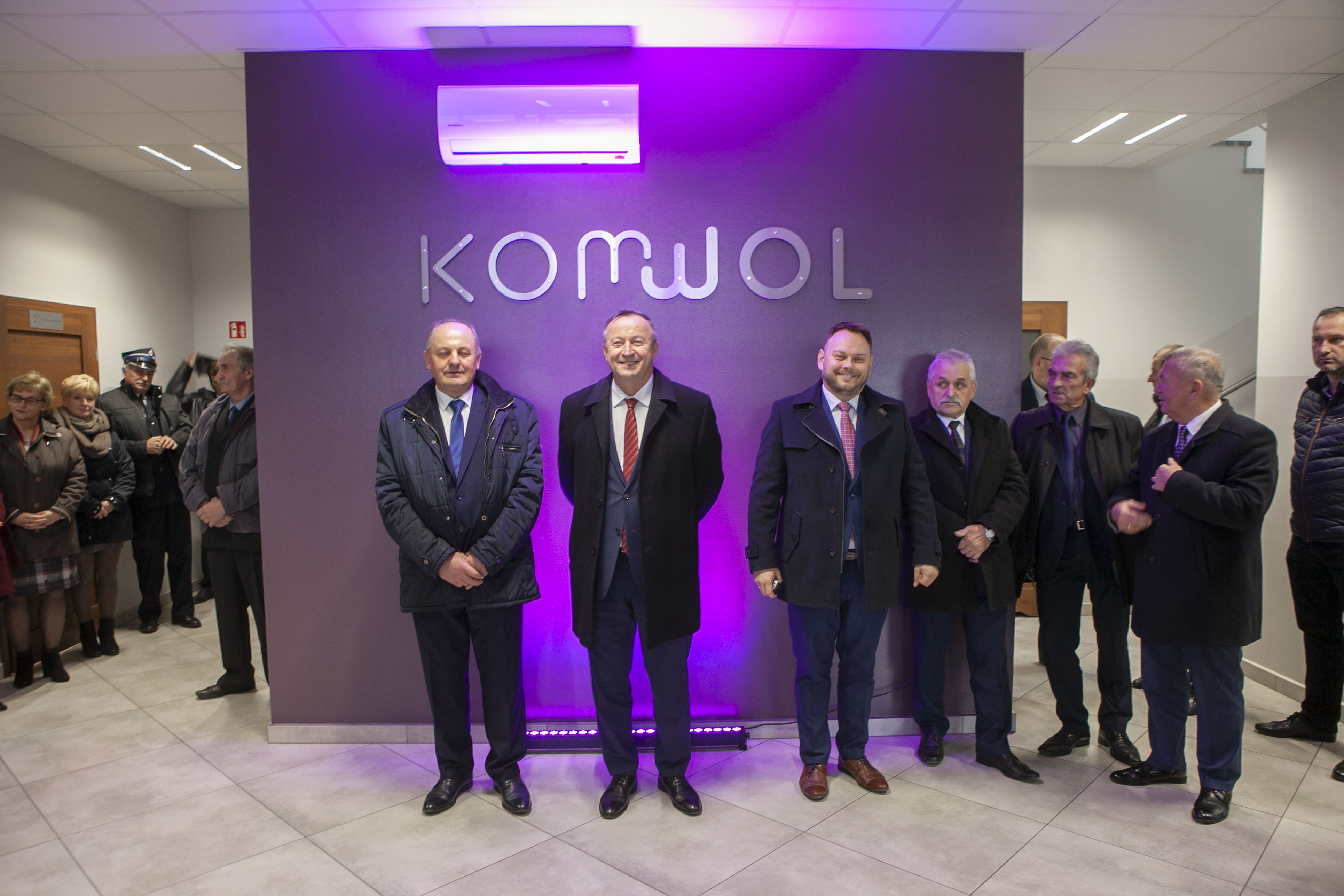 Photo of Spółka KOM-WOL w nowym budynku