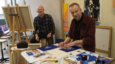 Photo of Piotrkowscy artyści na plenerze w Vienne