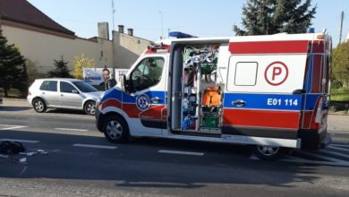 Photo of Wypadek na Koneckiej w Sulejowie. TIR potrącił pieszego [FILM]