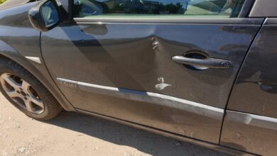 Photo of Ukrainiec na podwójnym gazie uszkodził osobowego renaulta
