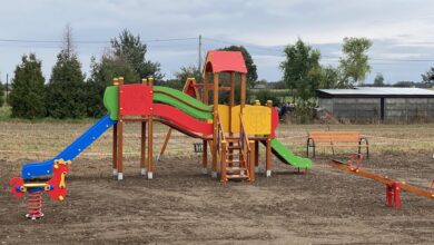 Photo of W Psarach Starych mają plac zabaw