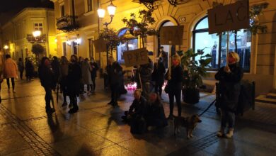 Photo of Protest w obronie praw kobiet