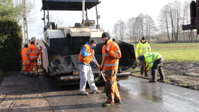 Photo of Kończy się II etap przebudowy drogi w miejscowości Gieski