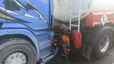 Photo of Zderzenie z cysterną przewożącą paliwo