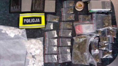 Photo of Ecstasy i marihuana u zatrzymanego 23-latka. Grozi mu 8 lat więzienia
