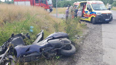 Photo of Zderzenie osobówki ze skuterem