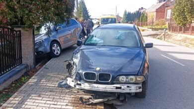 Photo of Dwa wypadki w gm. Moszczenica. Sprawcą jednego z nich, był pijany kierowca