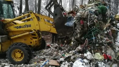 Photo of Gmina posprzątała porzucone śmieci
