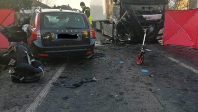 Photo of Tragedia na drodze. Śmierć poniosła 34-letnia matka i jej 2-letnie dziecko