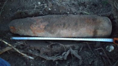 Photo of Pocisk artyleryjski znaleziony podczas prac polowych