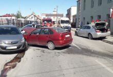 Photo of Zderzenie trzech samochodów w centrum Rozprzy
