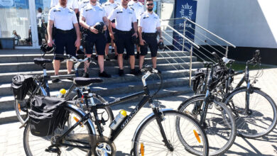Photo of Policjanci na rowerach