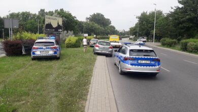 Photo of Kolizja z radiowozem