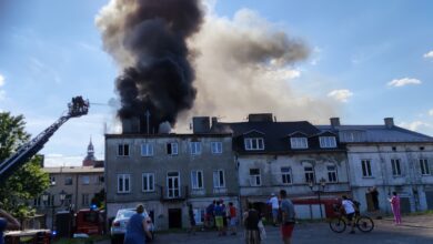 Photo of Pożar w kamienicy na starówce