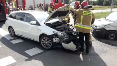 Photo of Zderzenie toyoty i fiata