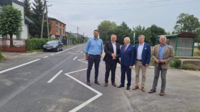 Photo of Droga powiatowa w Gościmowicach II oficjalnie oddana do użytku