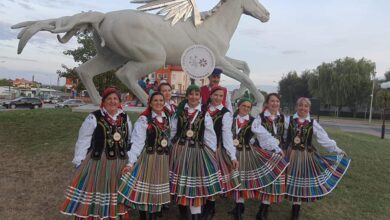 Photo of Zespół ludowy „Piotrkowianie” na międzynarodowym festiwalu folklorystycznym w Opocznie – ZDJĘCIA