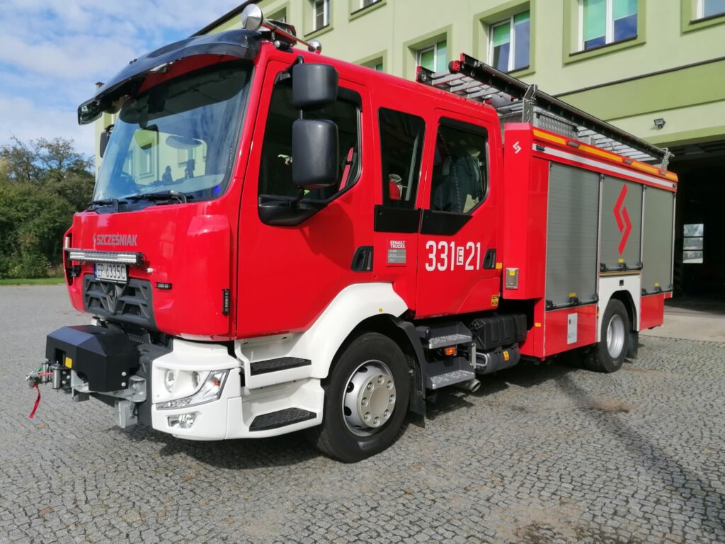 Nowy wóz bojowy dla piotrkowskich strażaków