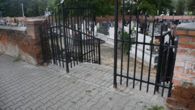 Photo of Dodatkowa brama do „nowego” cmentarza