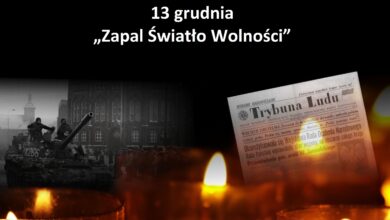Photo of Zapal Światło Wolności – 13 grudnia, o godz. 19:30