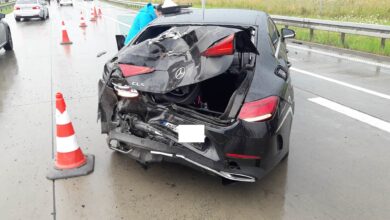 Photo of Cztery osoby poszkodowane w zderzeniu trzech osobówek na S8 w Polichnie