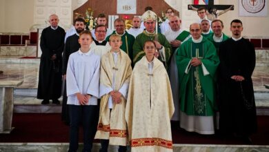 Photo of Wspólnota parafii Najświętszego Serca Jezusowego i redemptoryści wyruszyli we wspólną drogę