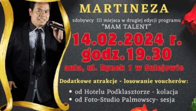 Photo of Koncert walentynkowy w Sulejowie – WYGRAJ ZAPROSZENIE!