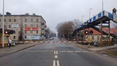 Photo of Zamknięty przejazd kolejowy na ul. Słowackiego