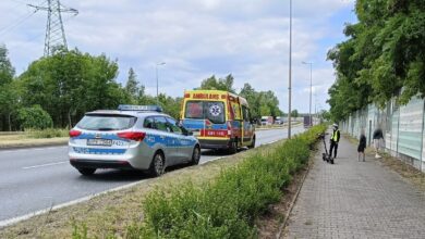 Photo of Niebezpieczna jazda hulajnogą elektryczną. 14-latek przewoził koleżankę. Dziewczyna trafiła do szpitala