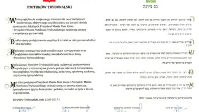 Photo of Jest petycja w sprawie zawieszenia lub zerwania partnerstwa z izraelskim miastem Ness Ziona