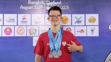 Photo of Bartosz Sokalski już w Polsce! Piotrkowianin wywalczył 4 medale na mistrzostwach świata w Bangkoku