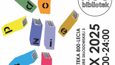 Photo of Noc Bibliotek 2025 – moc atrakcji w Mediatece 800-lecia