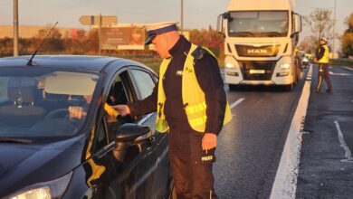 Photo of Siedmiu pijanych kierowców podczas badania na A1