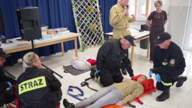 Photo of Ćwiczenia strażackie w Środowiskowym Domu Samopomocy