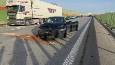Photo of Zderzenie Mercedesa z samochodem Kia. Poszukiwani świadkowie kraksy na S8