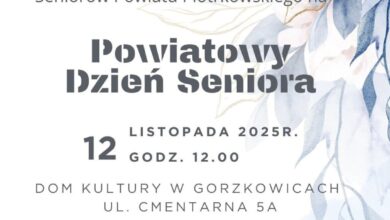 Photo of Zapraszamy na Powiatowy Dzień Seniora w Gorzkowicach