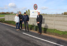 Photo of Wyremontowana droga z Lutosławic Szlacheckich do Lubonii oddana do użytku