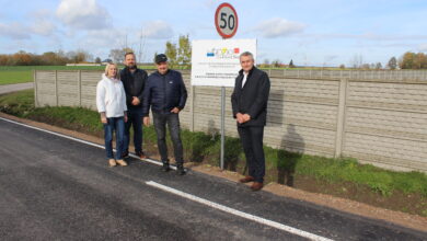 Photo of Wyremontowana droga z Lutosławic Szlacheckich do Lubonii oddana do użytku