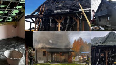 Photo of Pożar w Babach. Strażak, który pomagał innym, sam potrzebuje wsparcia