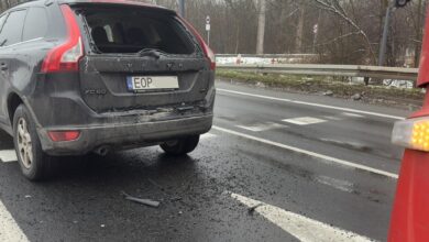 Photo of Kolejny pijany kierowca ciężarówki. Uderzył w osobówkę i wydmuchał niemal 2 promile