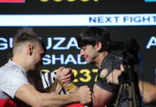 Photo of Kacper Zaremba na Mistrzostwach Świata w Baku