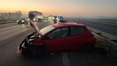 Photo of Uwaga kierowcy! Bardzo trudne warunki na drogach. Kilka zdarzeń na A1