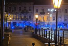 Photo of Burzliwa interwencja przy ul. Słowackiego w Piotrkowie. Na miejscu 4 radiowozy