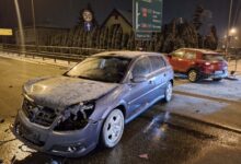 Photo of Kolizja na skrzyżowaniu Rakowskiej i Życzliwej