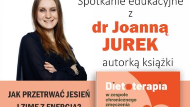 Photo of Zdrowie zaczyna się na talerzu. Spotkanie z dr Joanną Jurek w Mediatece
