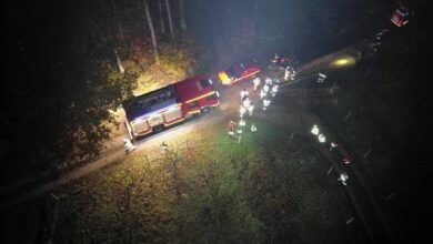 Photo of Akcja ratunkowa w lasach pod Żerechową w gminie Łęki Szlacheckie